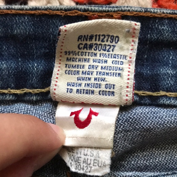TRUE RELIGION VINTAGE BOOTCUT JEANS - Picture 5 of 11